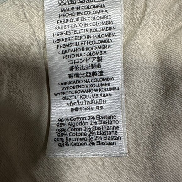 Michael Kors Denim Shorts Mens 36 Cut Offs Parker Slim Fit Distressed Raw Hem - Picture 5 of 8